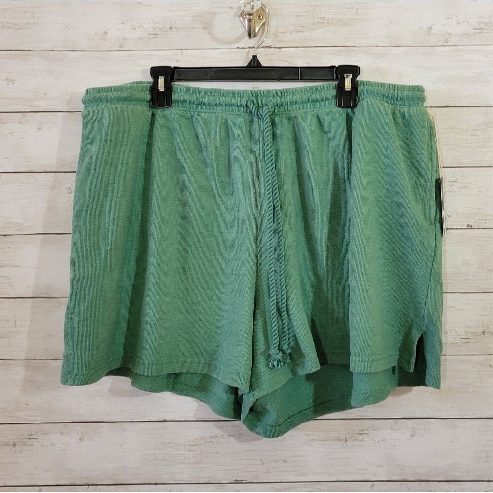 Target Universal Thread Womens French Terry Elastic Waist Pull-On Shorts NWT 2X - Picture 2 of 10